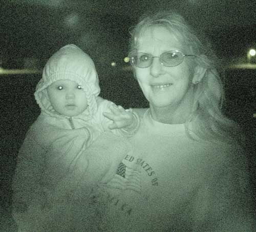 Sharon & Jessica Night Vision