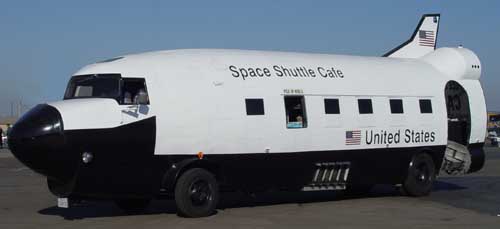 space shuttle cafe