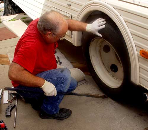 Motorhome Brake Job